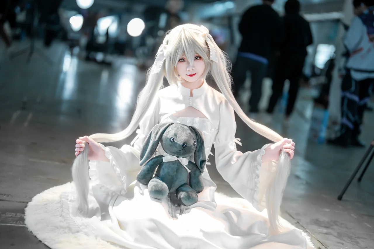 漫展场照, 二次元cosplay, 春日野穹cos, 缘之空, 花桥御宅界 - 第3张