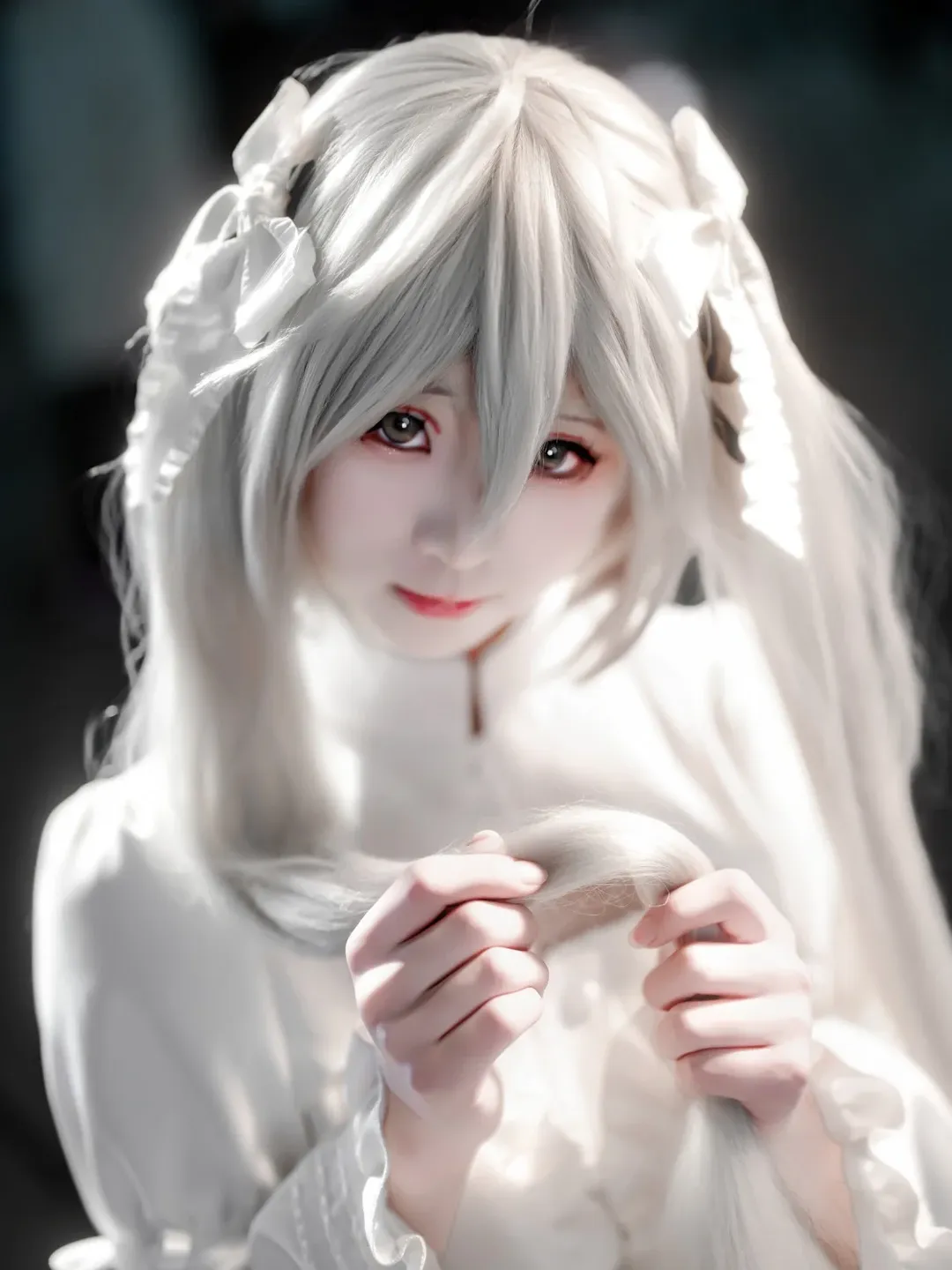 漫展场照, 二次元cosplay, 春日野穹cos, 缘之空, 花桥御宅界 - 第5张