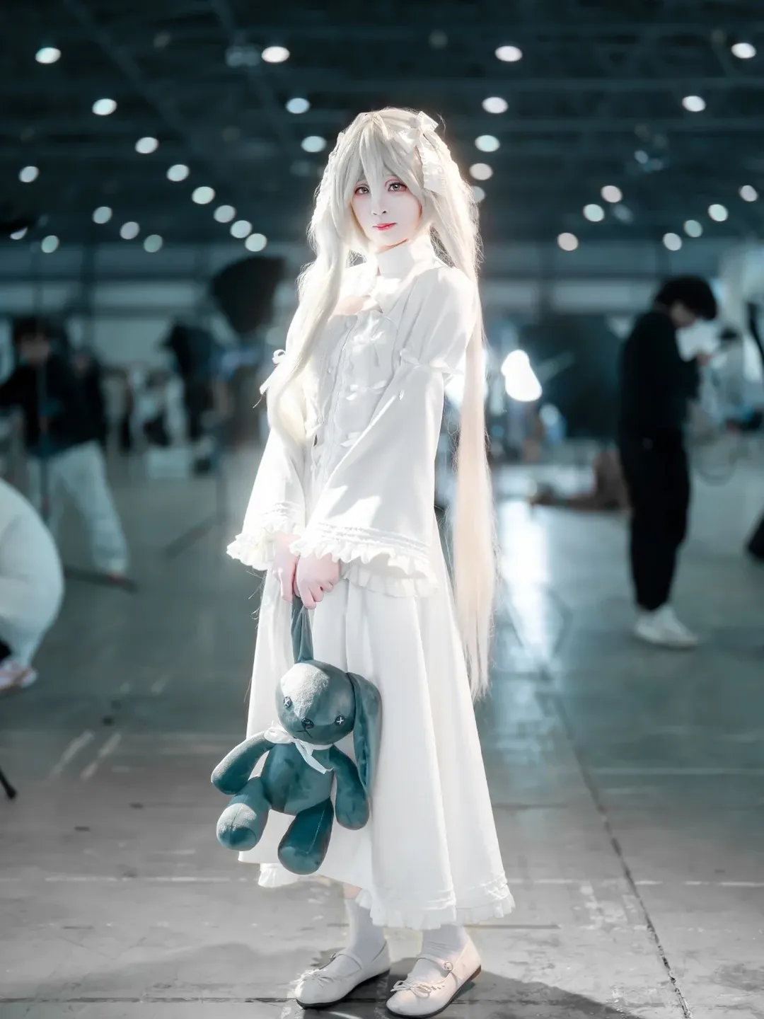 漫展场照, 二次元cosplay, 春日野穹cos, 缘之空, 花桥御宅界 - 第6张