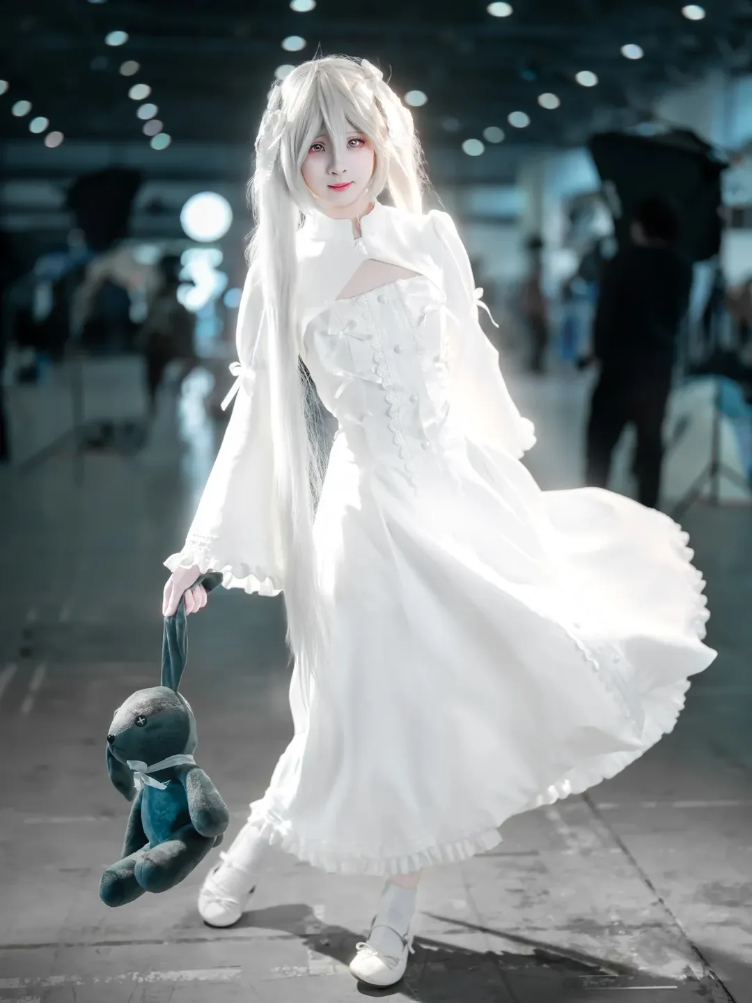 漫展场照, 二次元cosplay, 春日野穹cos, 缘之空, 花桥御宅界 - 第7张