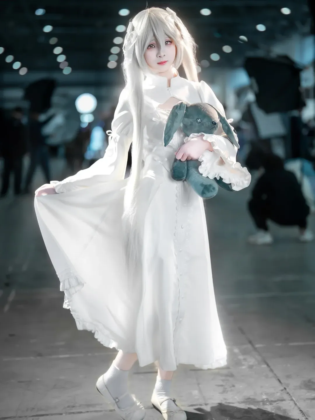 漫展场照, 二次元cosplay, 春日野穹cos, 缘之空, 花桥御宅界 - 第8张