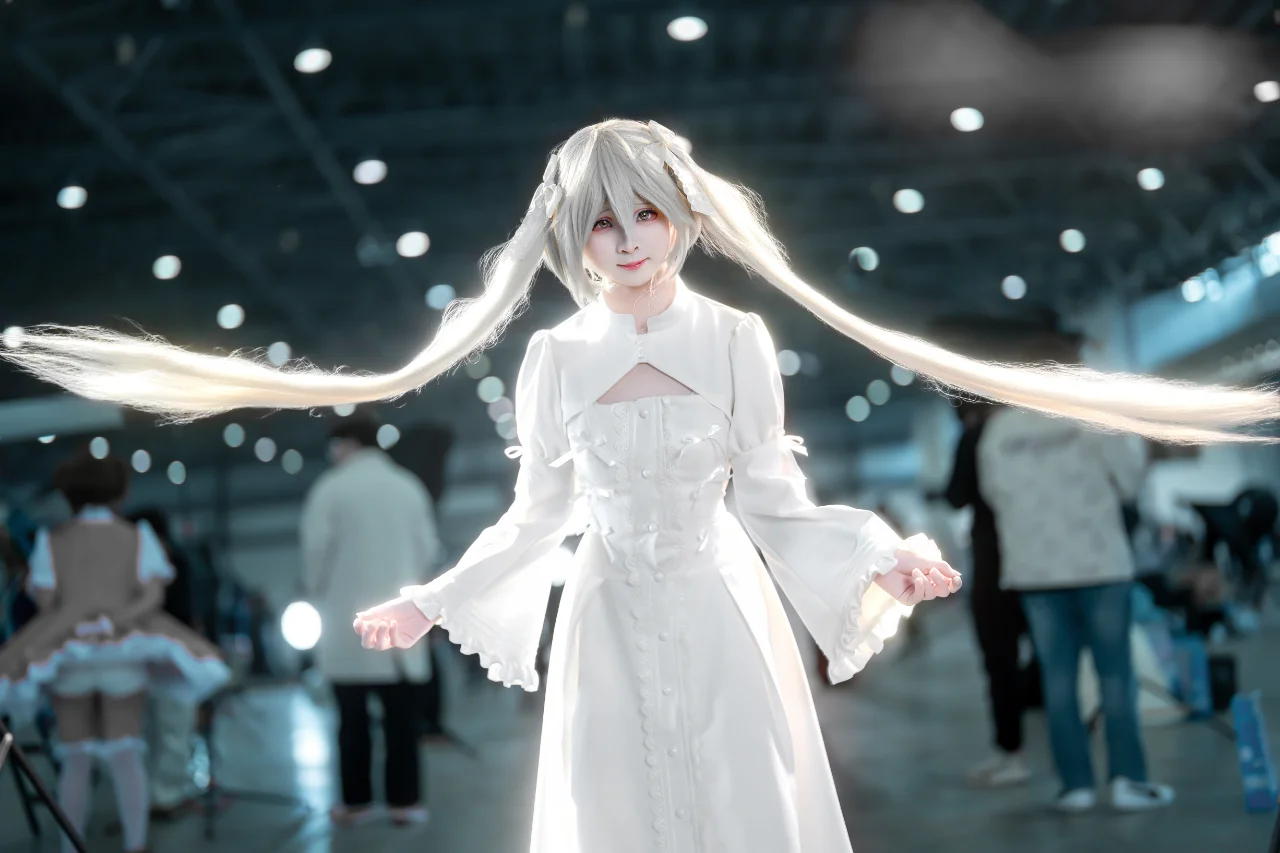 漫展场照, 二次元cosplay, 春日野穹cos, 缘之空, 花桥御宅界 - 第9张