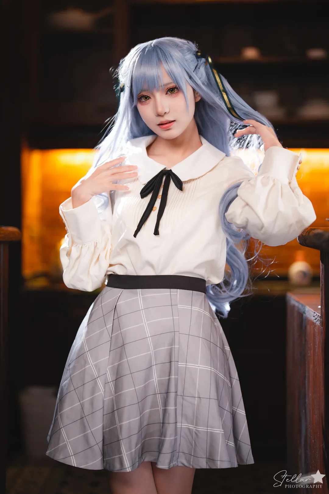 cos正片, 丰川祥子cos, 二次元cosplay, BanG Dream!, 制服穿搭 - 第7张