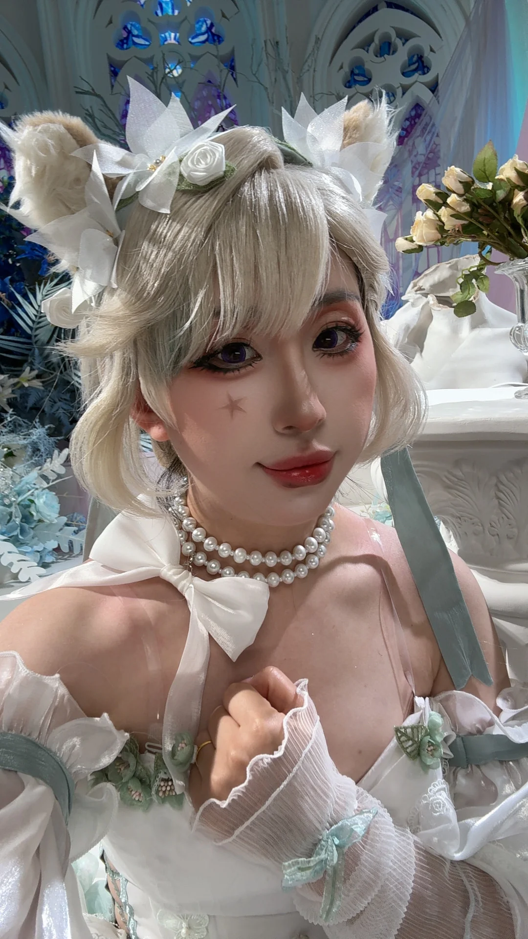 原神, 琳妮特cos, 二次元妆造, cosplay摄影, 天使庭院同人