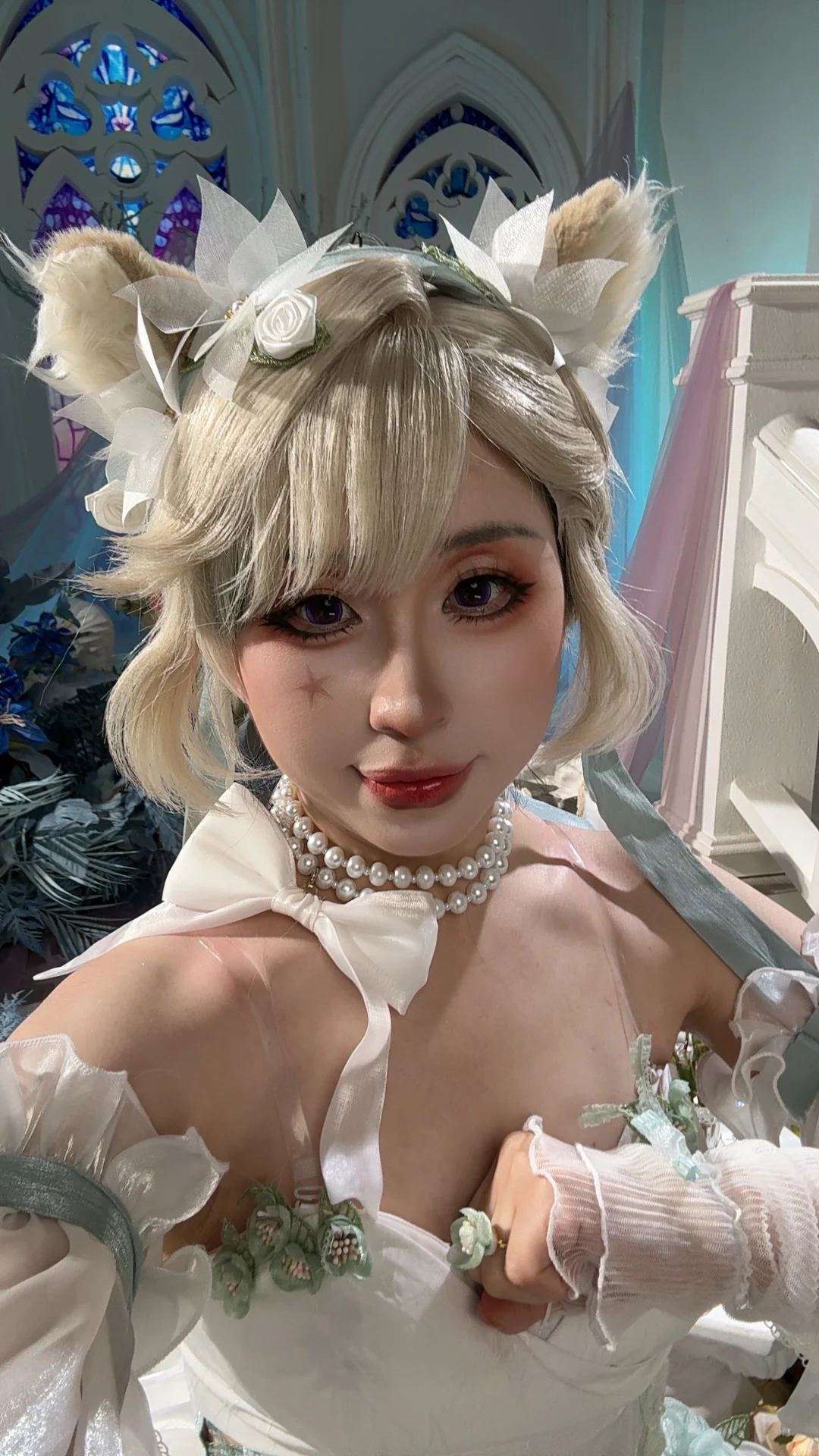 原神, 琳妮特cos, 二次元妆造, cosplay摄影, 天使庭院同人 - 第4张