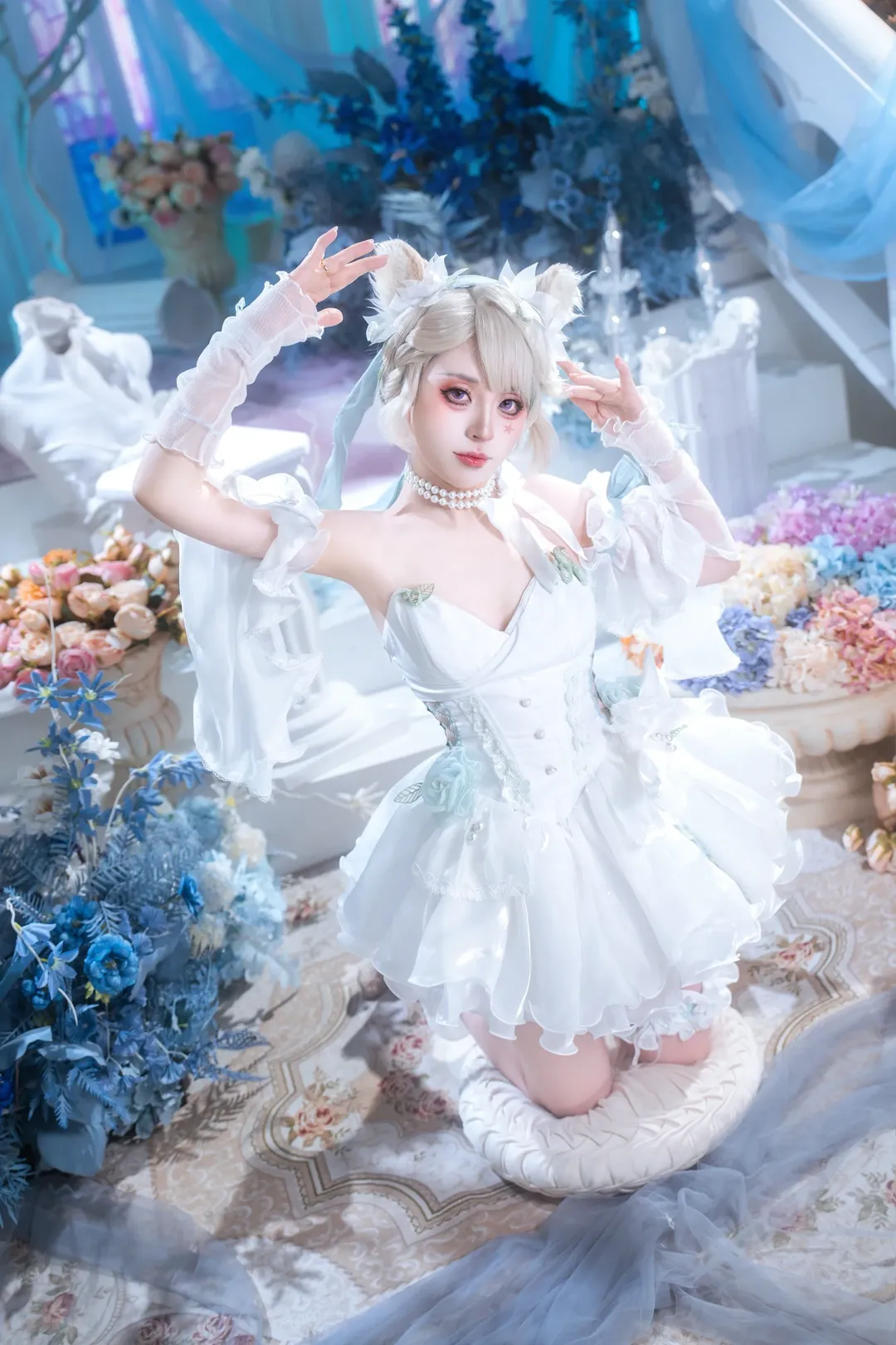 原神, 琳妮特cos, 猫耳少女, cosplay摄影, 天使庭院 - 第1张
