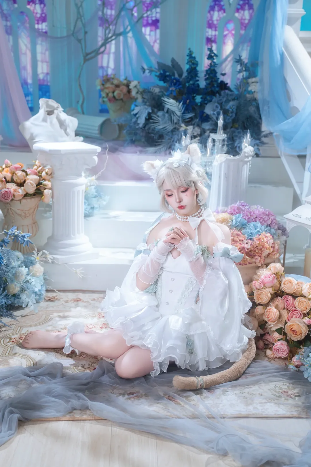 原神, 琳妮特cos, 猫耳少女, cosplay摄影, 天使庭院 - 第4张