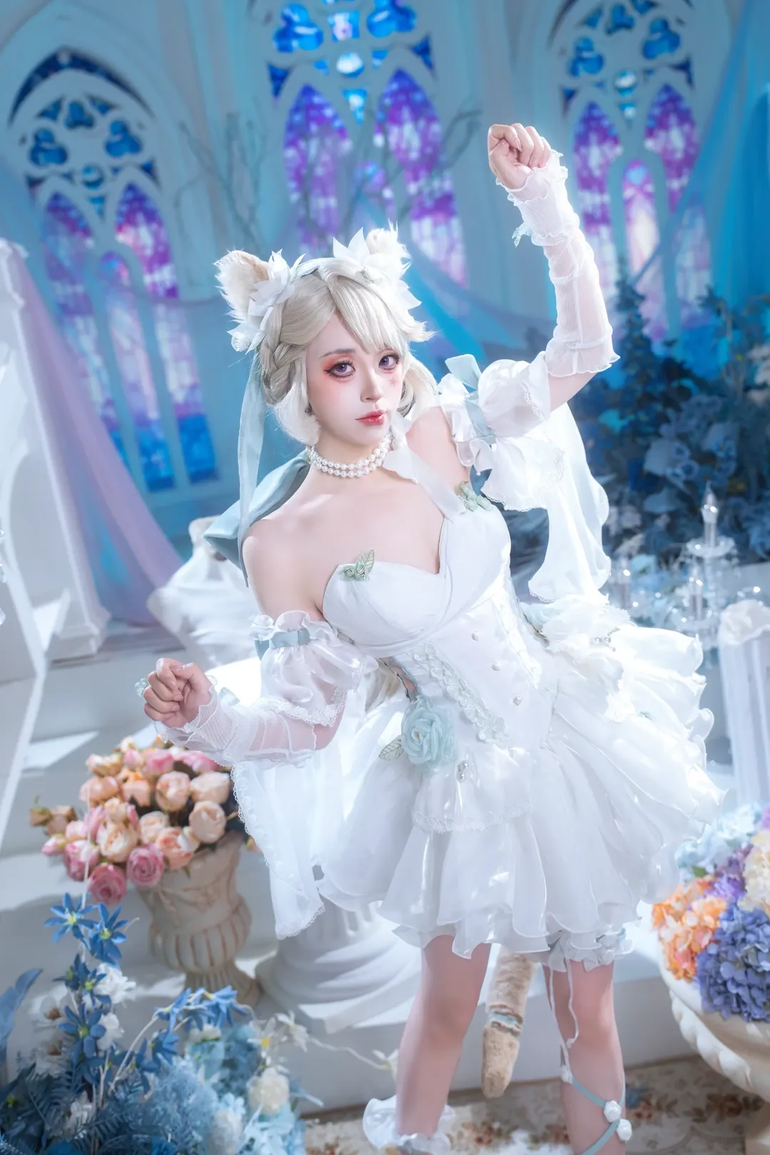 原神, 琳妮特cos, 猫耳少女, cosplay摄影, 天使庭院 - 第9张
