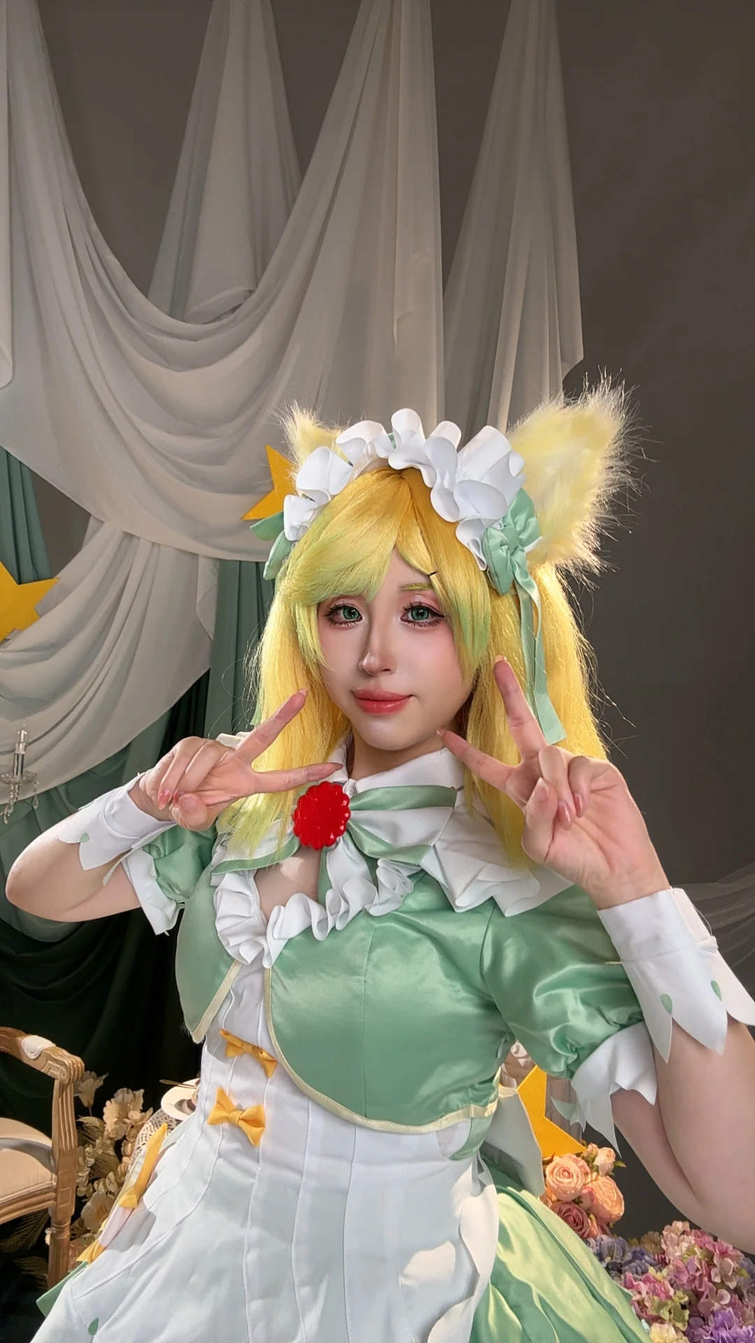 王者荣耀, 女仆装摄影, 妲己cos, 抹茶甜心, Cosplay预告 - 第1张
