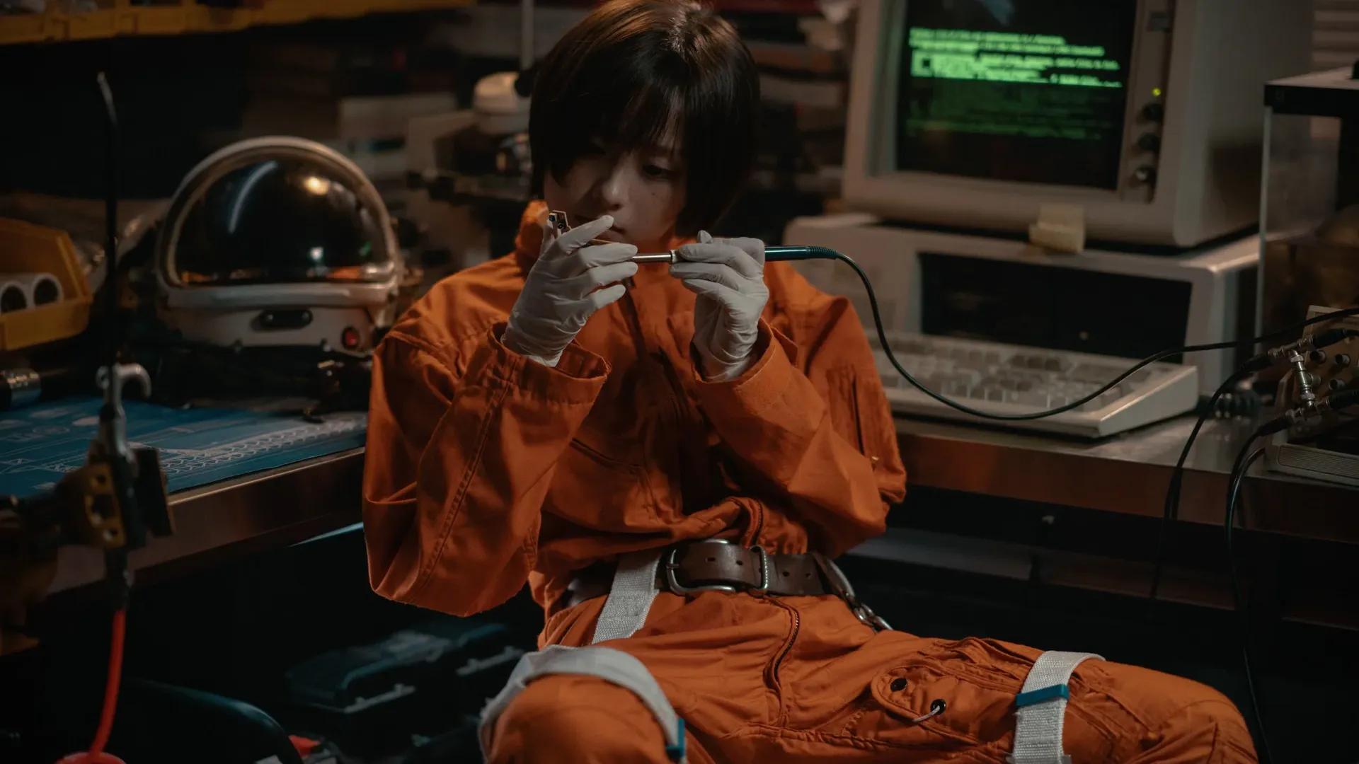 cosplay, 复古科幻, 宇航员cos, 太空技师, 复古未来主义