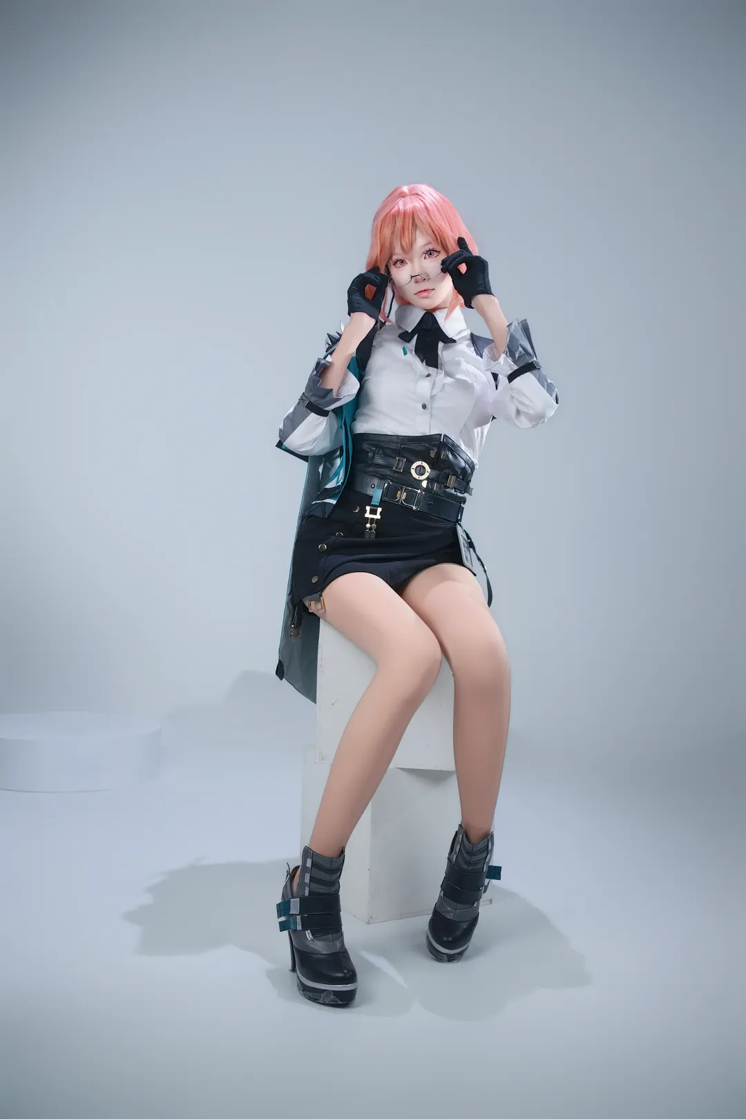 绝区零, 白棚拍摄, cosplay, 动作参考, 月城柳cos - 第10张