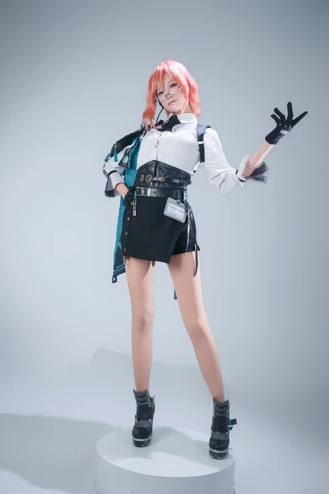 绝区零, 白棚拍摄, cosplay, 动作参考, 月城柳cos - 第2张
