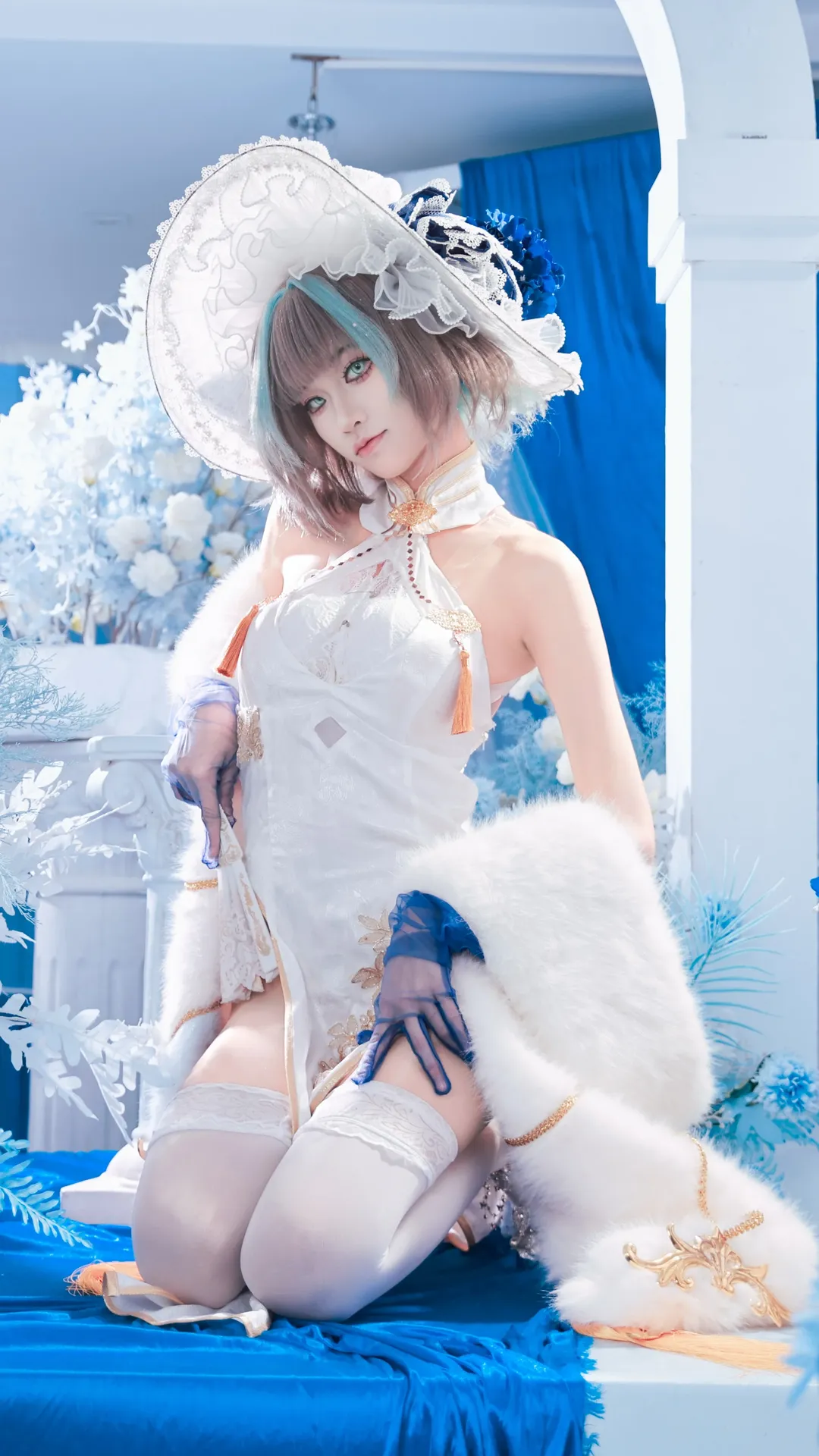 二次元少女, 柴郡cos, 碧蓝航线, cosplay摄影, 碧蓝航线九周年 - 第1张