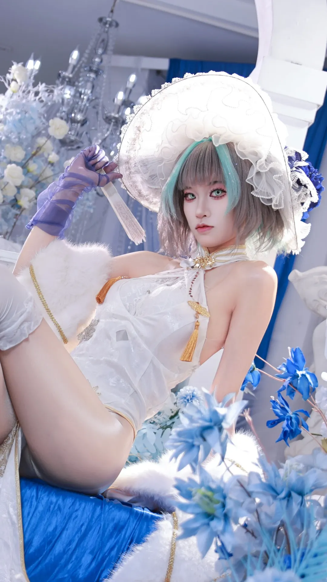 二次元少女, 柴郡cos, 碧蓝航线, cosplay摄影, 碧蓝航线九周年 - 第4张