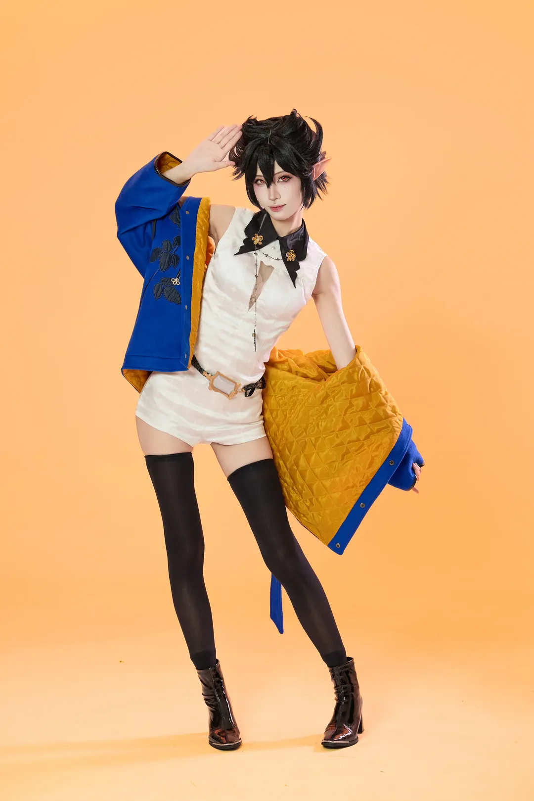 角色扮演, 明日方舟, cosplay动作参考, 白棚摄影, 隐德来希cos - 第10张