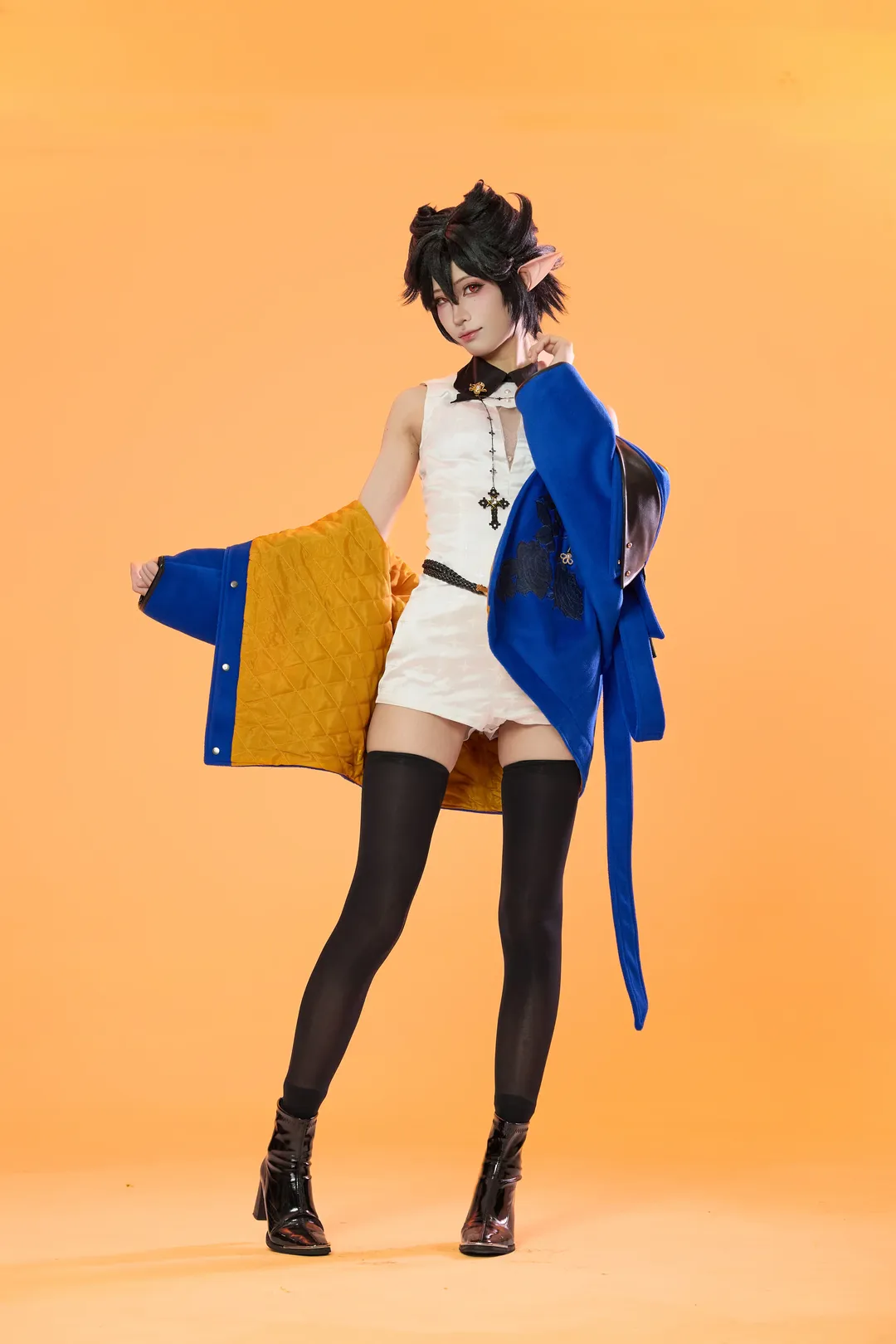 角色扮演, 明日方舟, cosplay动作参考, 白棚摄影, 隐德来希cos - 第3张