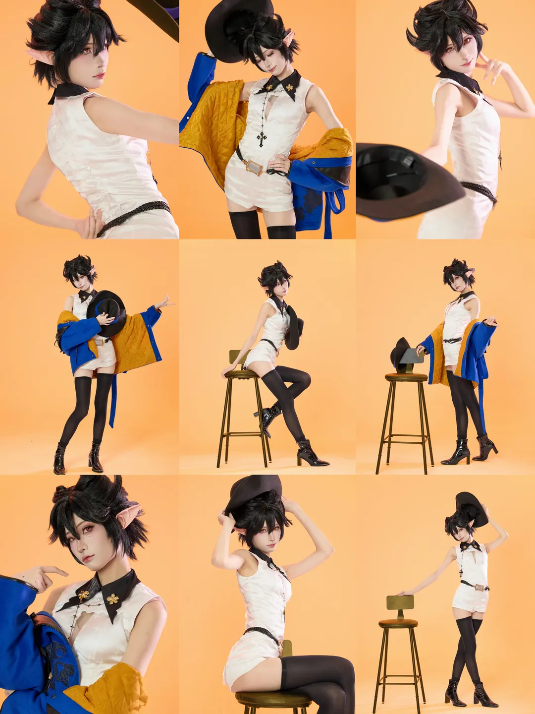 明日方舟, 动作参考, 二次元Cosplay, cosplay摄影, 隐德来希cos - 第1张