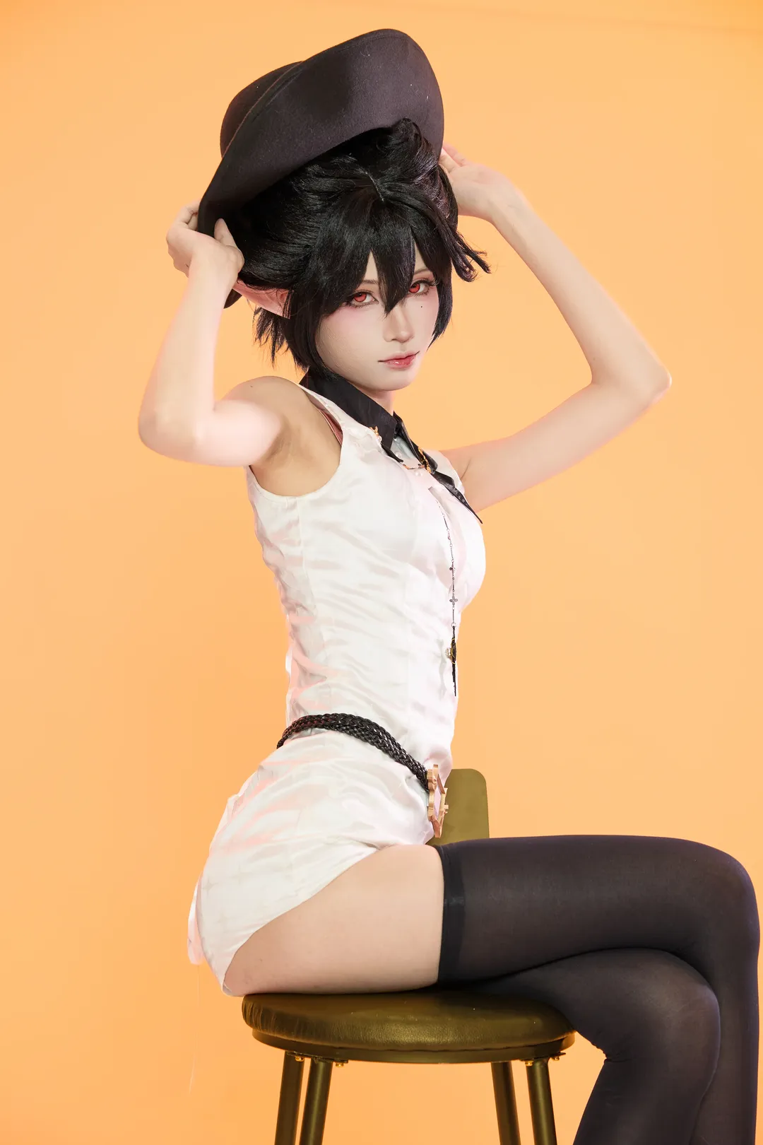 明日方舟, 动作参考, 二次元Cosplay, cosplay摄影, 隐德来希cos - 第8张