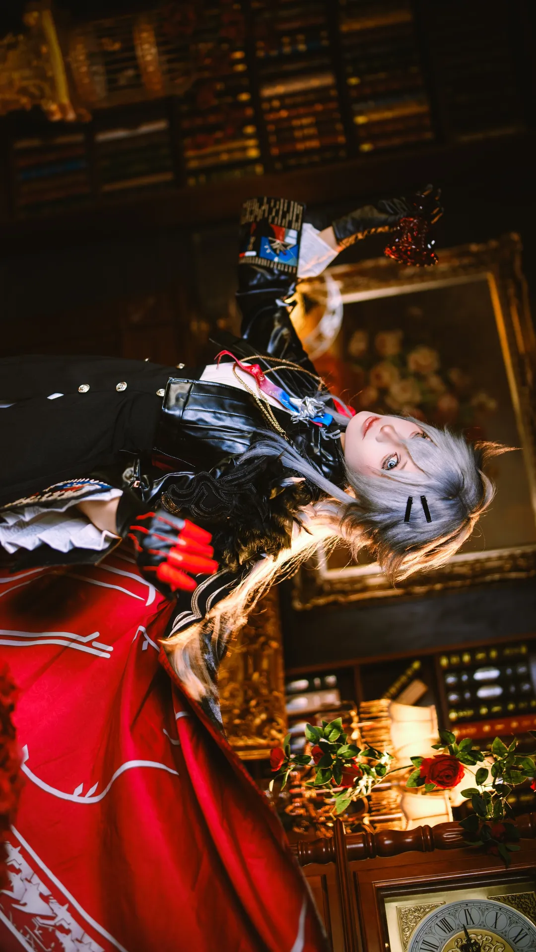 明日方舟, 拉普兰德cos, 荒芜拉普兰德, cosplay摄影, 战术皮衣 - 第3张