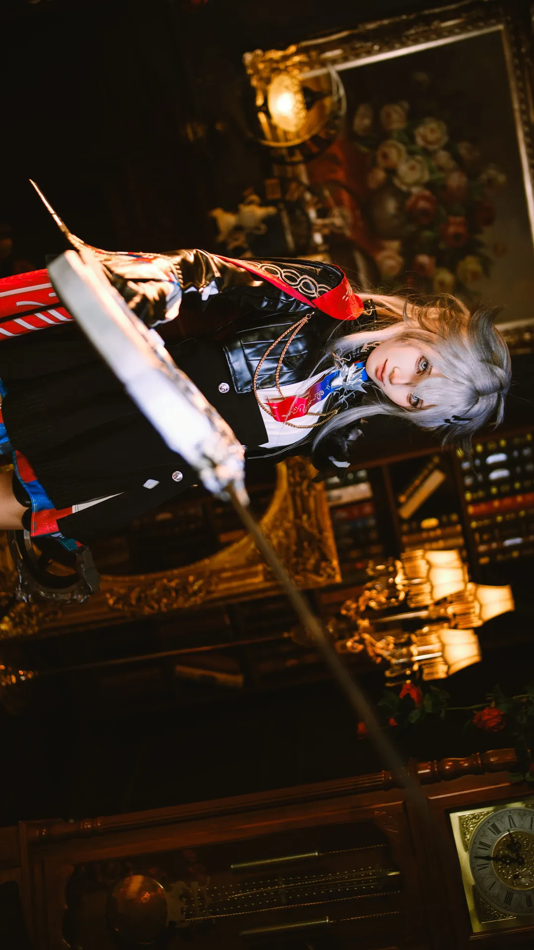 明日方舟, 拉普兰德cos, 荒芜拉普兰德, cosplay摄影, 战术皮衣