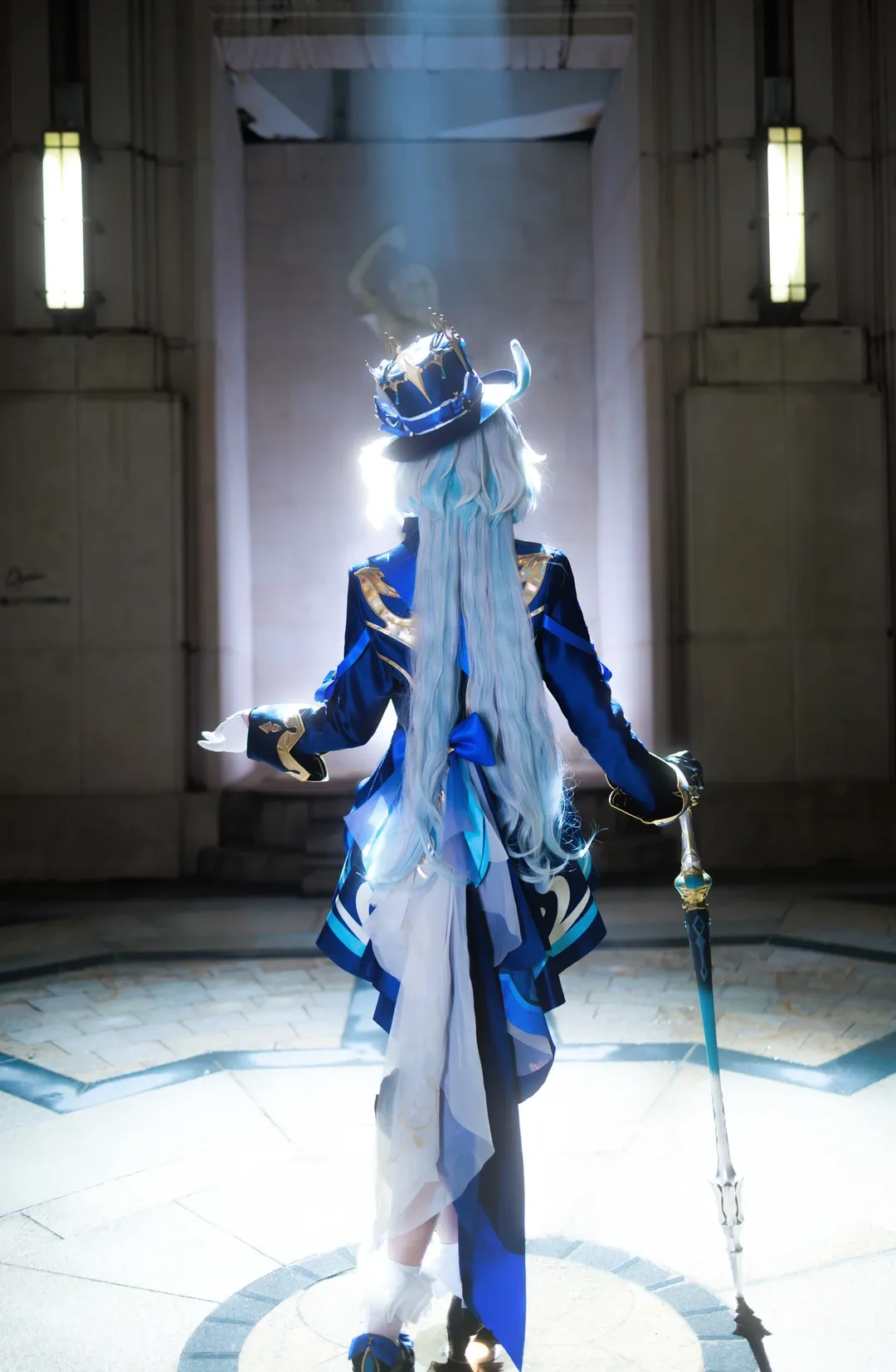 Genshin Impact, Furina cosplay, Genshin Impact cosplay, Cosplay photoshoot, Divine aesthetic outfit - Image 3
