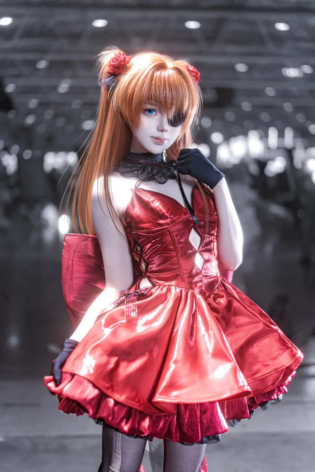 漫展摄影, 明日香cos, 新世纪福音战士, cosplay穿搭, 定制服装
