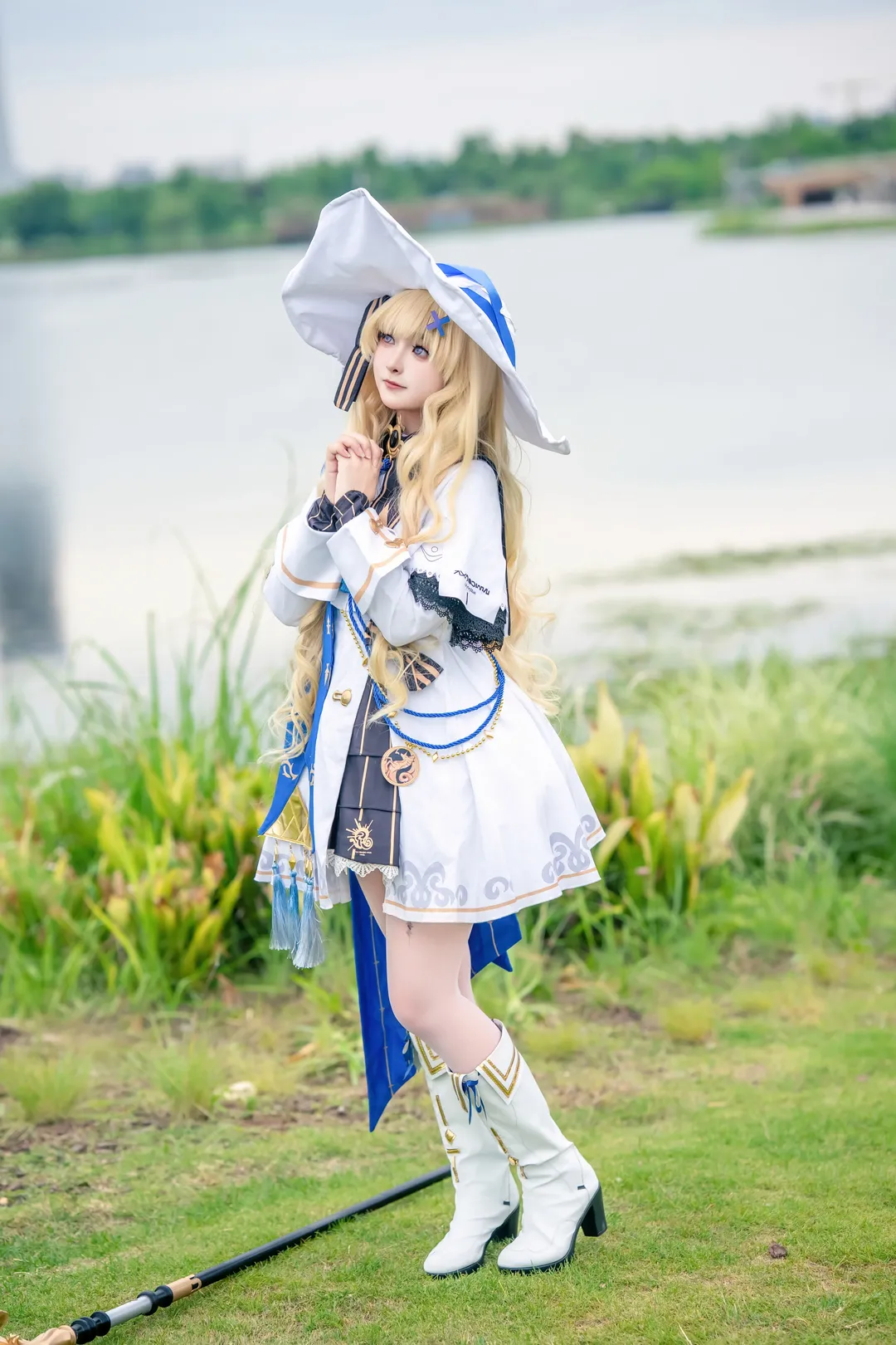 菲比cos, 鸣潮, 漫展场照, cosplay摄影, 白丝穿搭 - 第1张