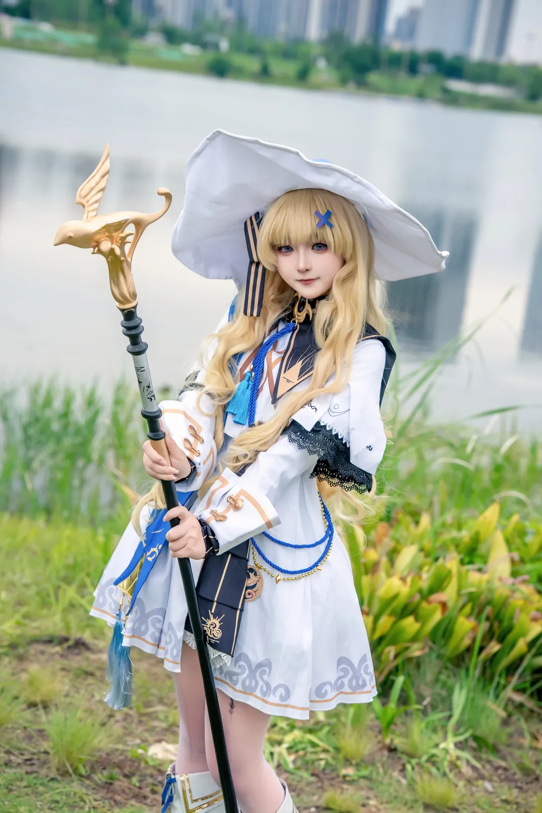 菲比cos, 鸣潮, 漫展场照, cosplay摄影, 白丝穿搭 - 第2张