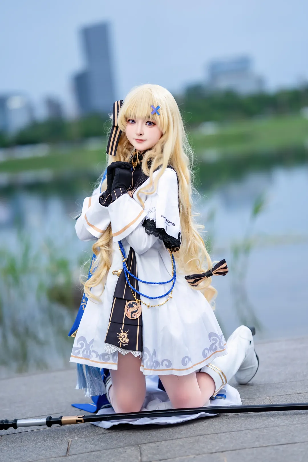 菲比cos, 鸣潮, 漫展场照, cosplay摄影, 白丝穿搭 - 第4张