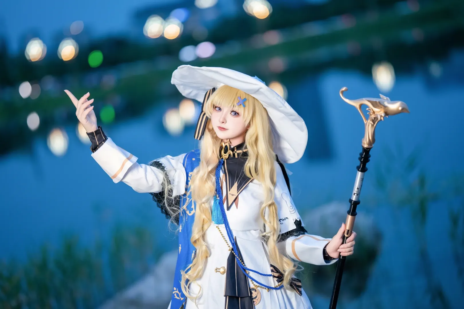 菲比cos, 鸣潮, 漫展场照, cosplay摄影, 白丝穿搭 - 第5张