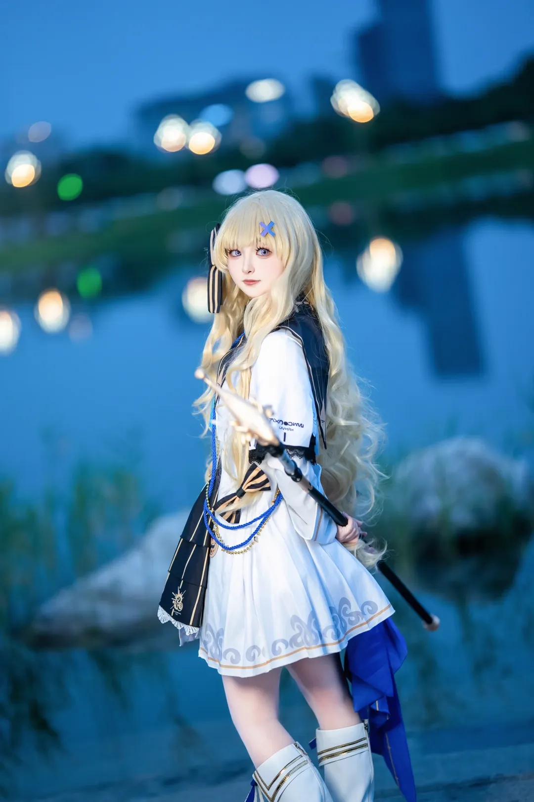 菲比cos, 鸣潮, 漫展场照, cosplay摄影, 白丝穿搭 - 第6张