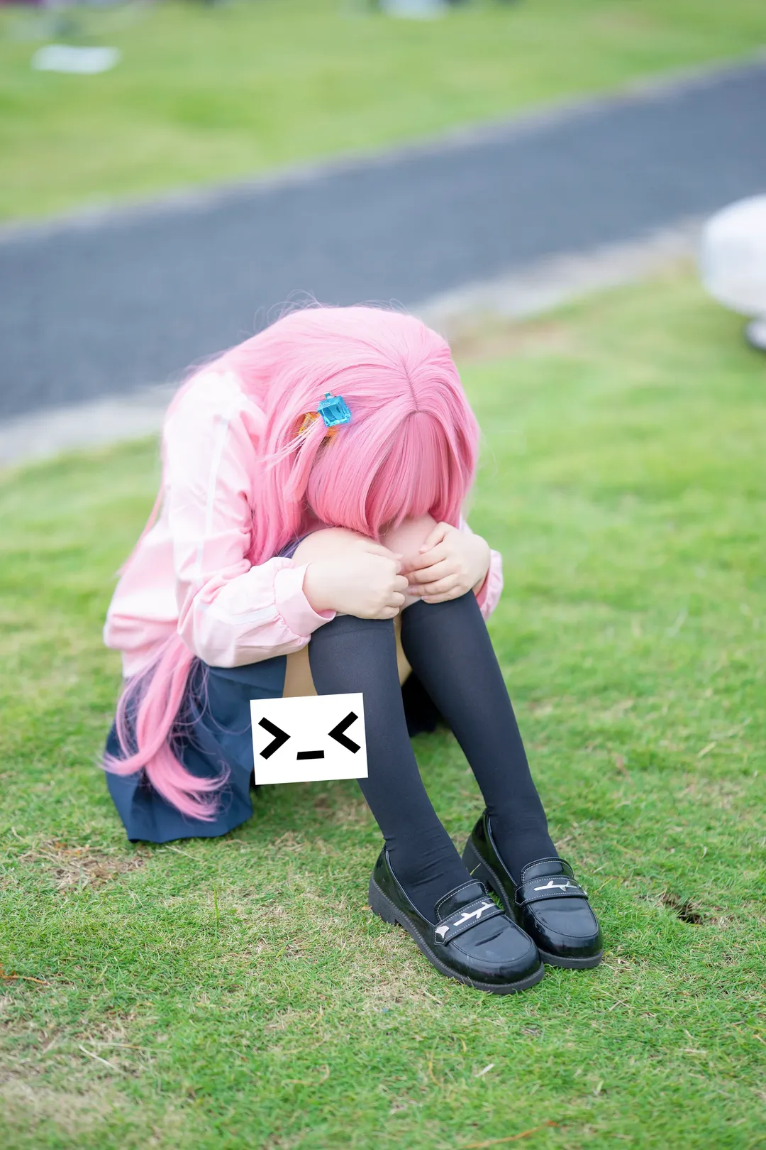 二次元日常, 後藤ひとり コスプレ, ぼっち・ざ・ろっく！, ぼっちちゃんコスプレ, 社交不安コスプレ - 1枚目
