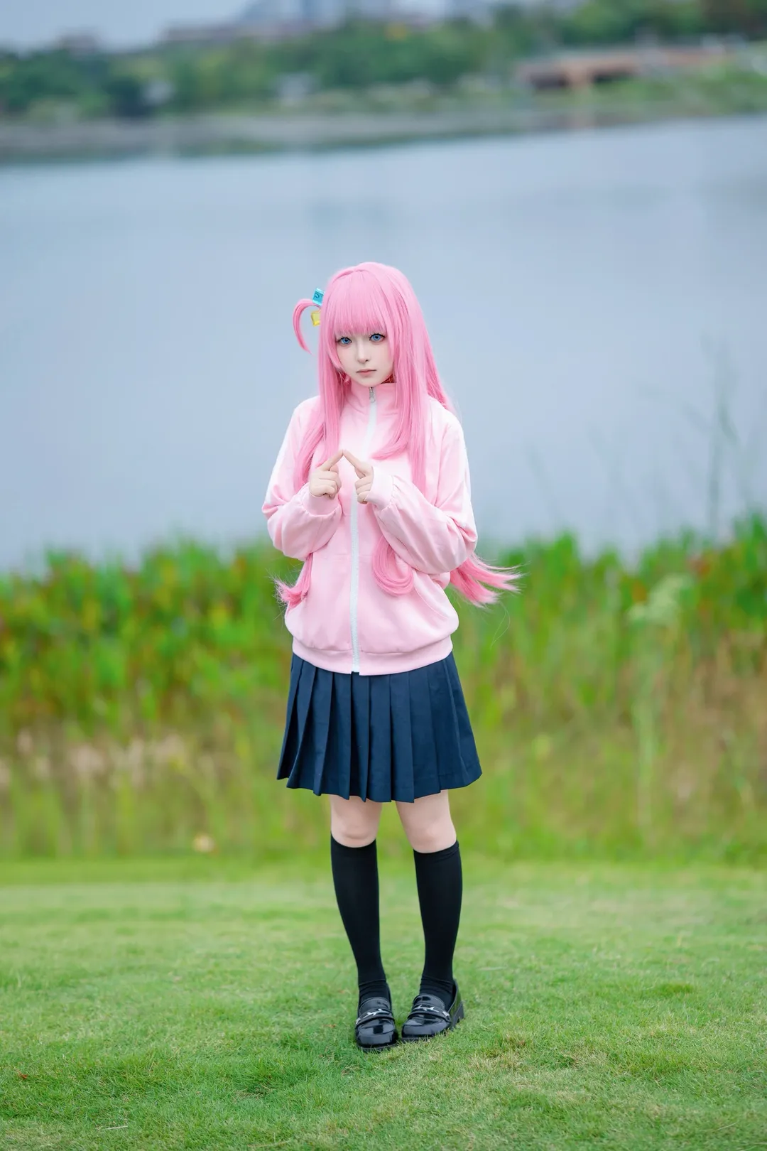 二次元日常, 後藤ひとり コスプレ, ぼっち・ざ・ろっく！, ぼっちちゃんコスプレ, 社交不安コスプレ - 4枚目