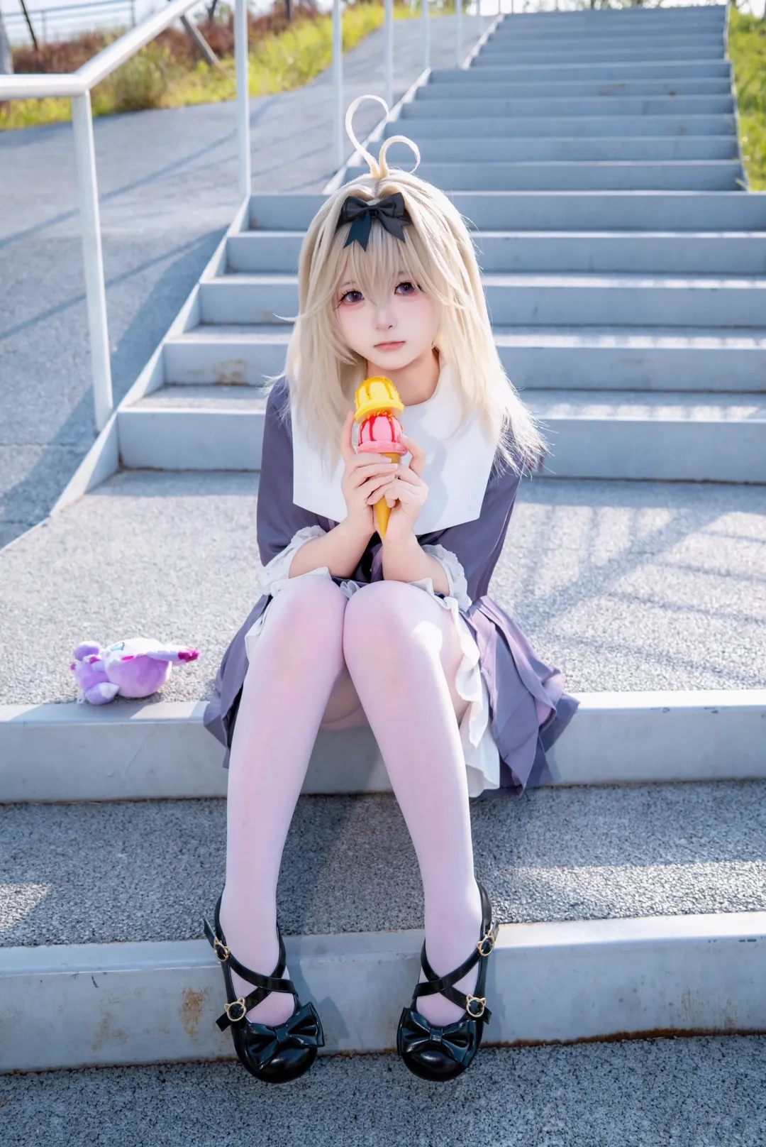 ロールプレイ, アウトドア撮影, 森亜るるか コスプレ, 名探偵プリキュア！, 可愛い系 - 1枚目