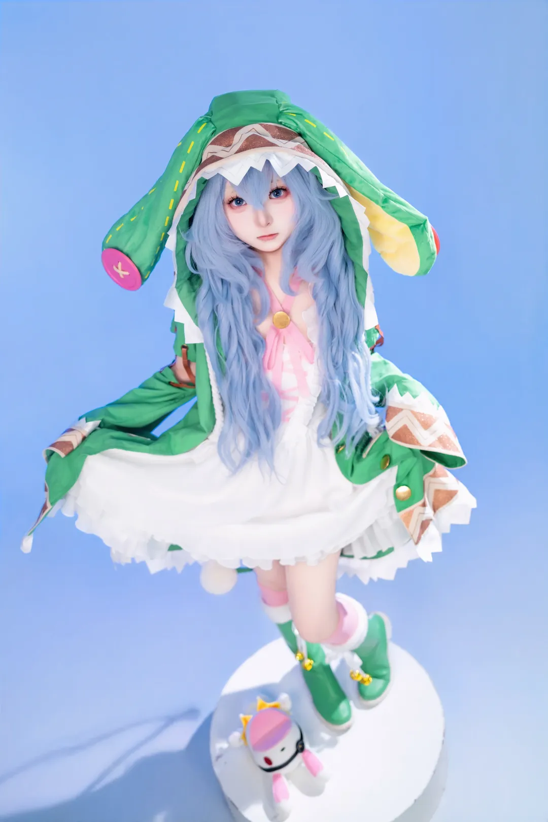 アニメコスプレ, コスプレ日常, 四糸乃のコスプレ, デート・ア・ライブ, 白ホリ撮影 - 6枚目