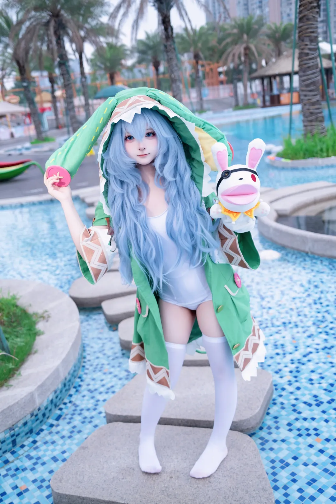 碧蓝航线cos, 泳装cosplay, 四糸乃cos, 约会大作战, 二次元联动 - 第2张