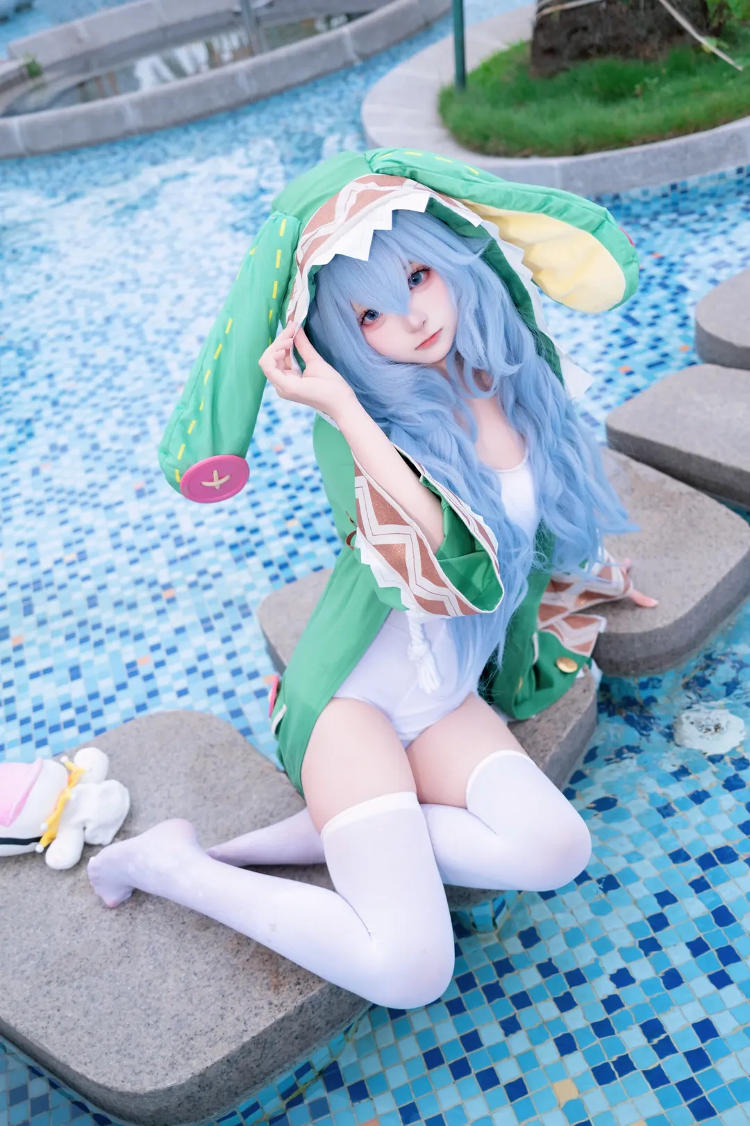碧蓝航线cos, 泳装cosplay, 四糸乃cos, 约会大作战, 二次元联动 - 第3张