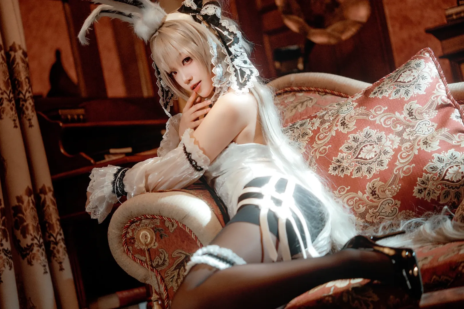 碧蓝航线, 可畏cos, cosplay摄影, 兔女郎cosplay, 富士xs20人像 - 第2张
