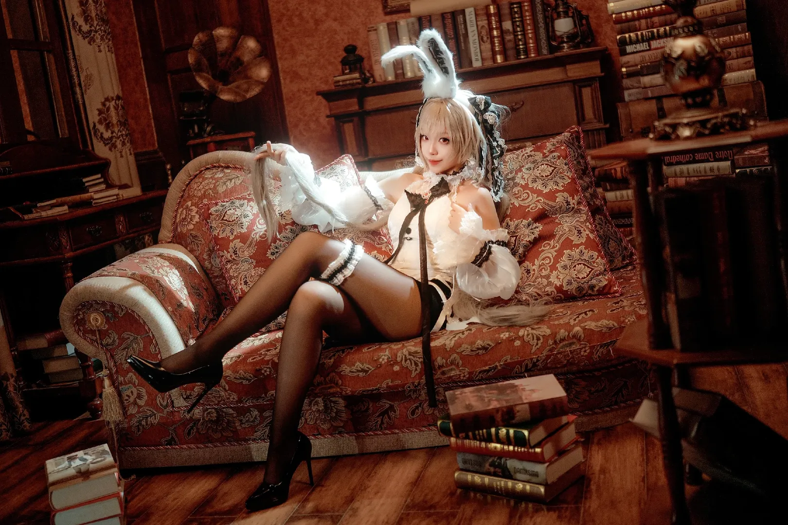 碧蓝航线, 可畏cos, cosplay摄影, 兔女郎cosplay, 富士xs20人像 - 第5张