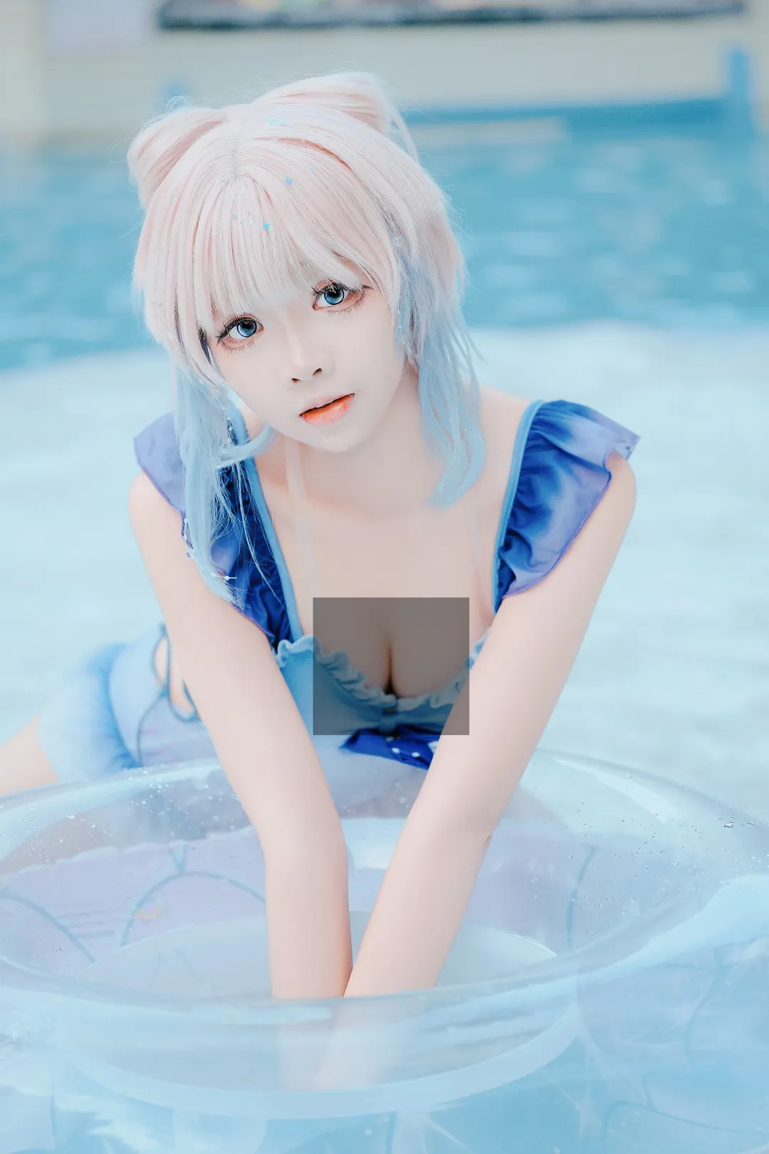 原神, 珊瑚宮心海 コスプレ, 二次元コスプレ, 夏の清涼感, 水着コーデ - 4枚目
