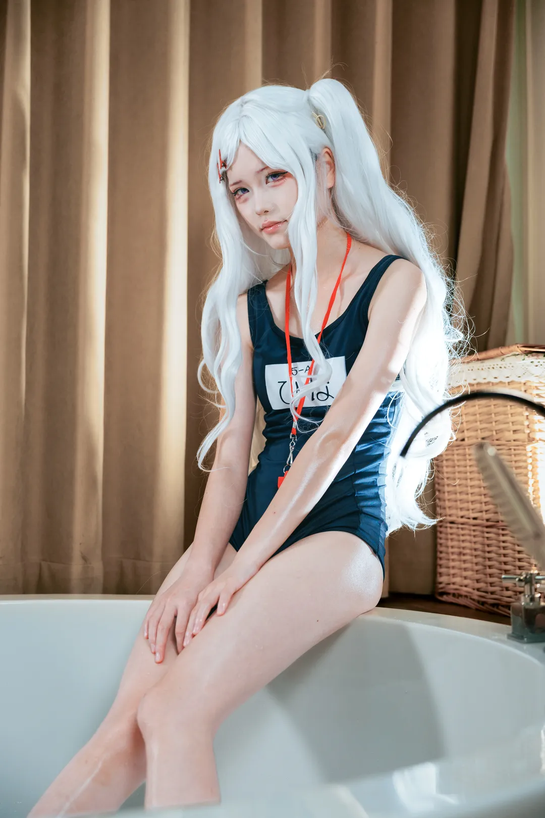 蔚蓝档案, 空崎日奈cos, 二次元cosplay, 死库水, 风纪委员