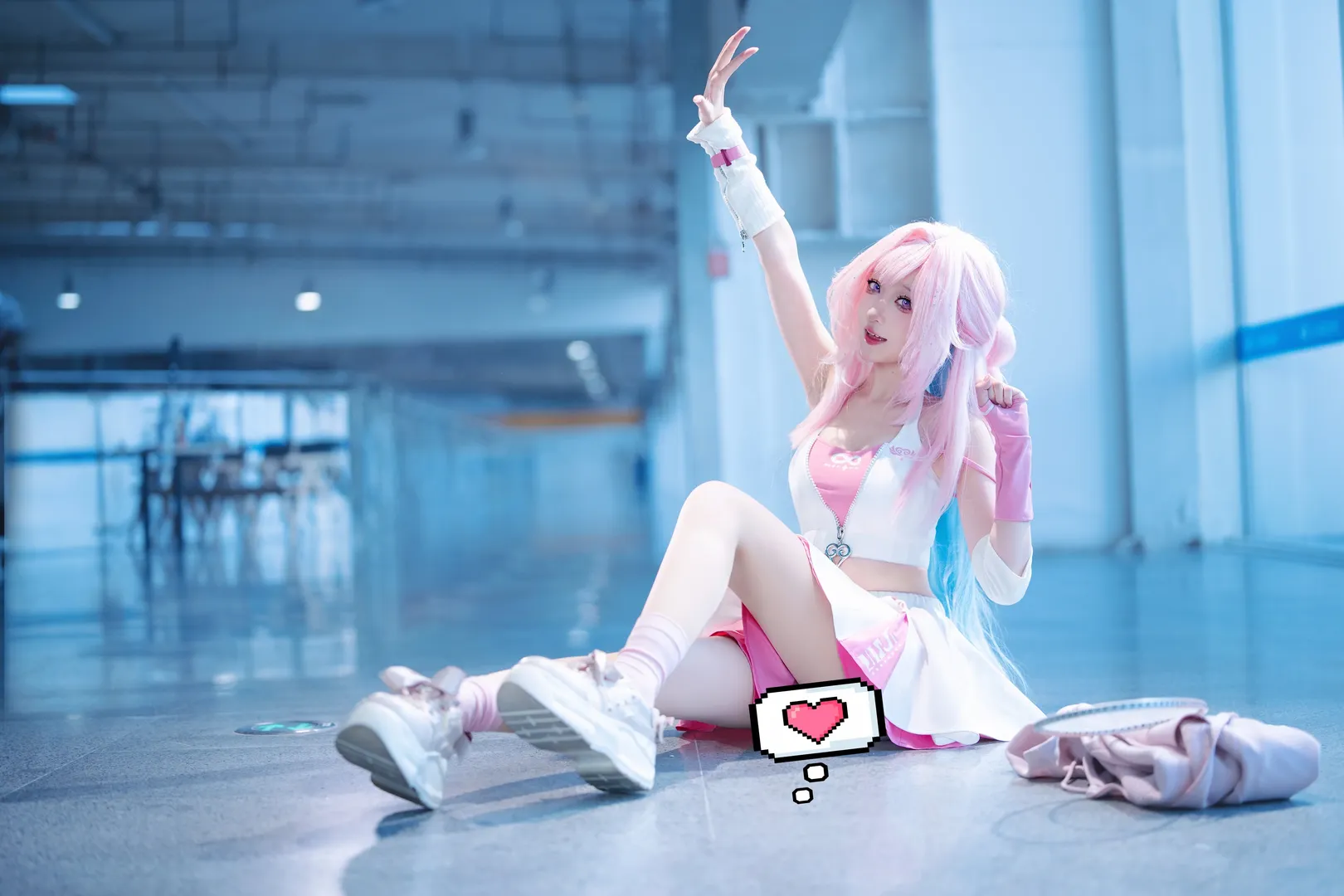 キュレネ コスプレ, 崩壊：スターレイル, スポーティースタイル コスプレ, イベント写真シェア, エルフ耳コーデ - 4枚目