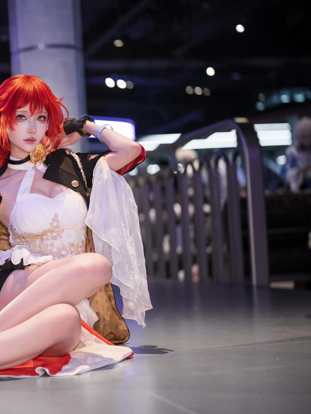 崩坏星穹铁道, 漫展摄影, 姬子cos, 红发角色, cosplay场照 - 第3张