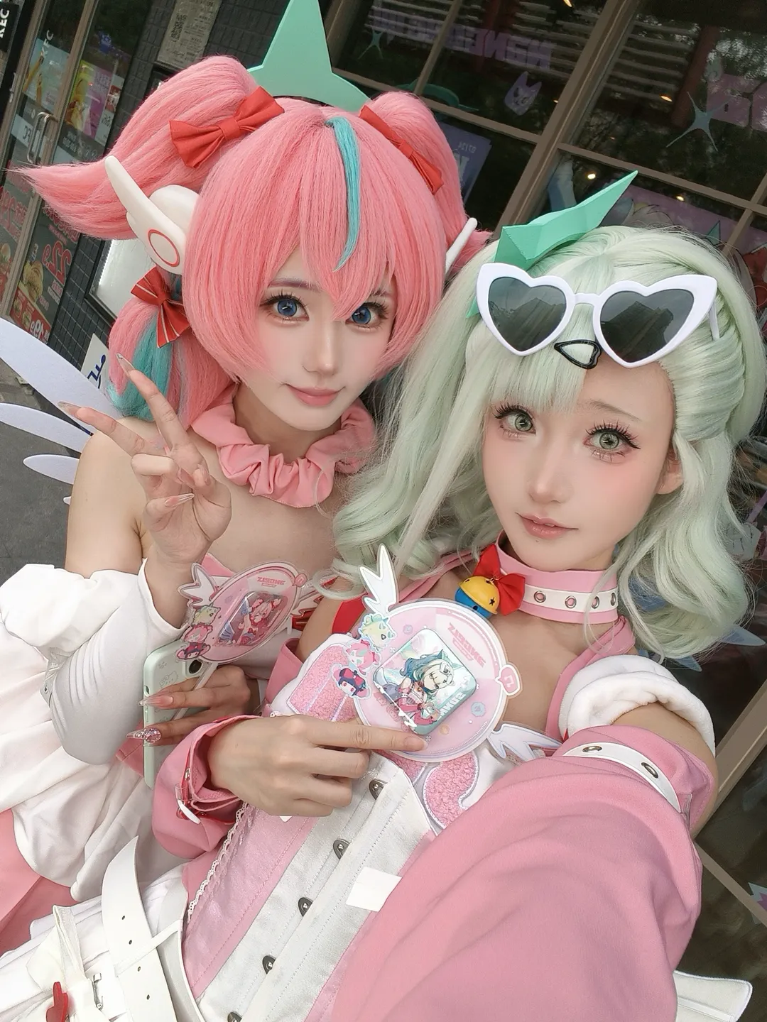 Zenless Zone Zero, Sunna cosplay, KFC collaboration, Aria, Nangong Yu