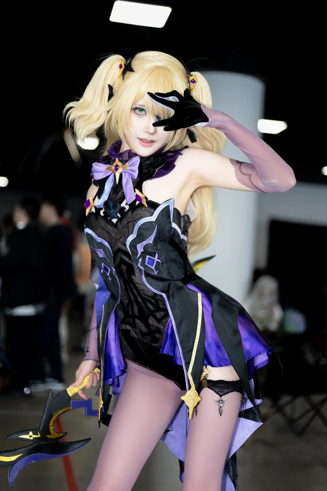 Genshin Impact, Anime-style photography, Convention photos, Cosplay makeup, Fischl cosplay - Image 1