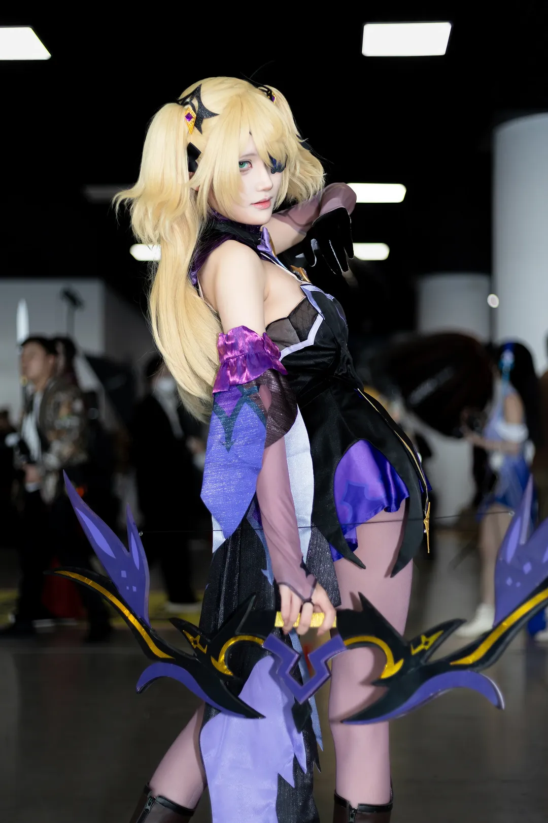 Genshin Impact, Anime-style photography, Convention photos, Cosplay makeup, Fischl cosplay - Image 2