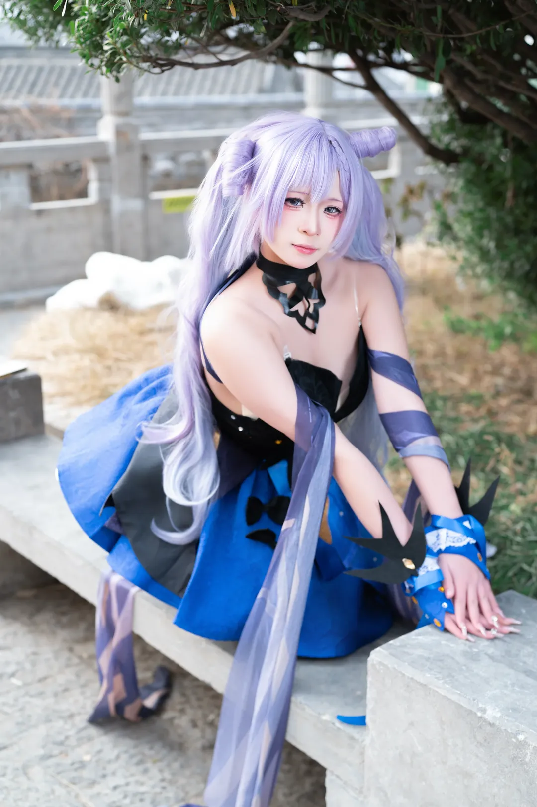 原神, Cosplay摄影, 刻晴cos, 户外人像, 糖水片 - 第2张