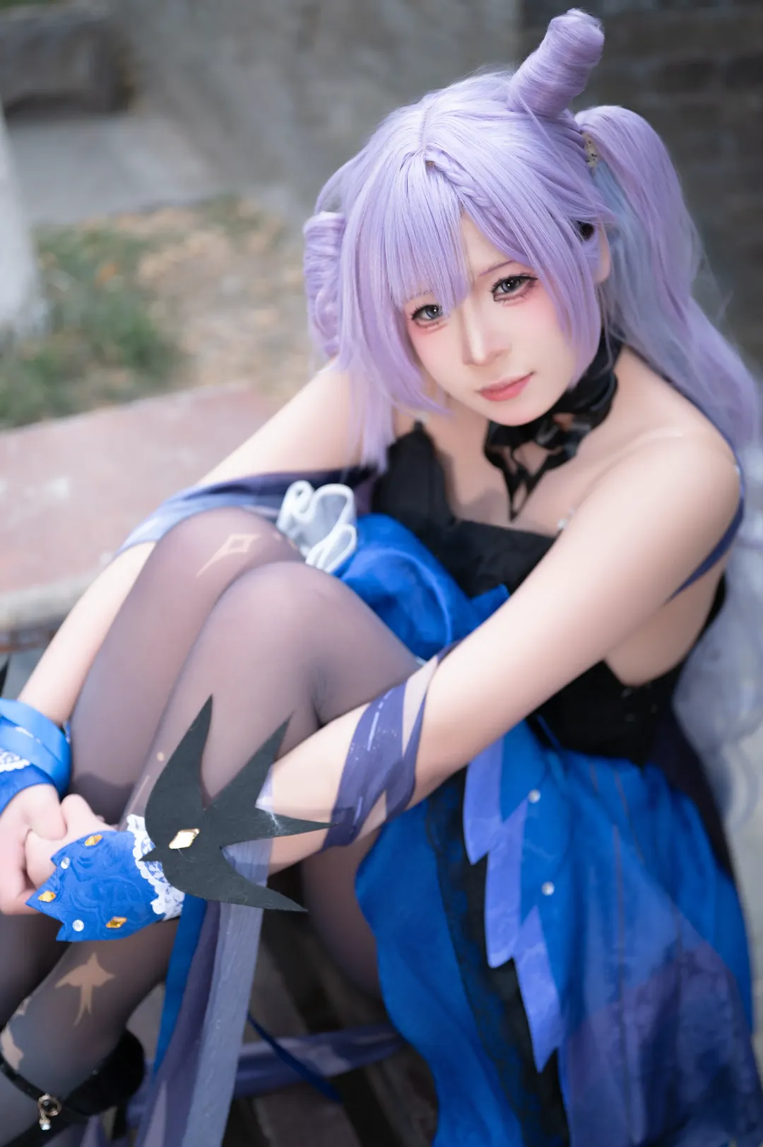 原神, Cosplay摄影, 刻晴cos, 户外人像, 糖水片 - 第4张