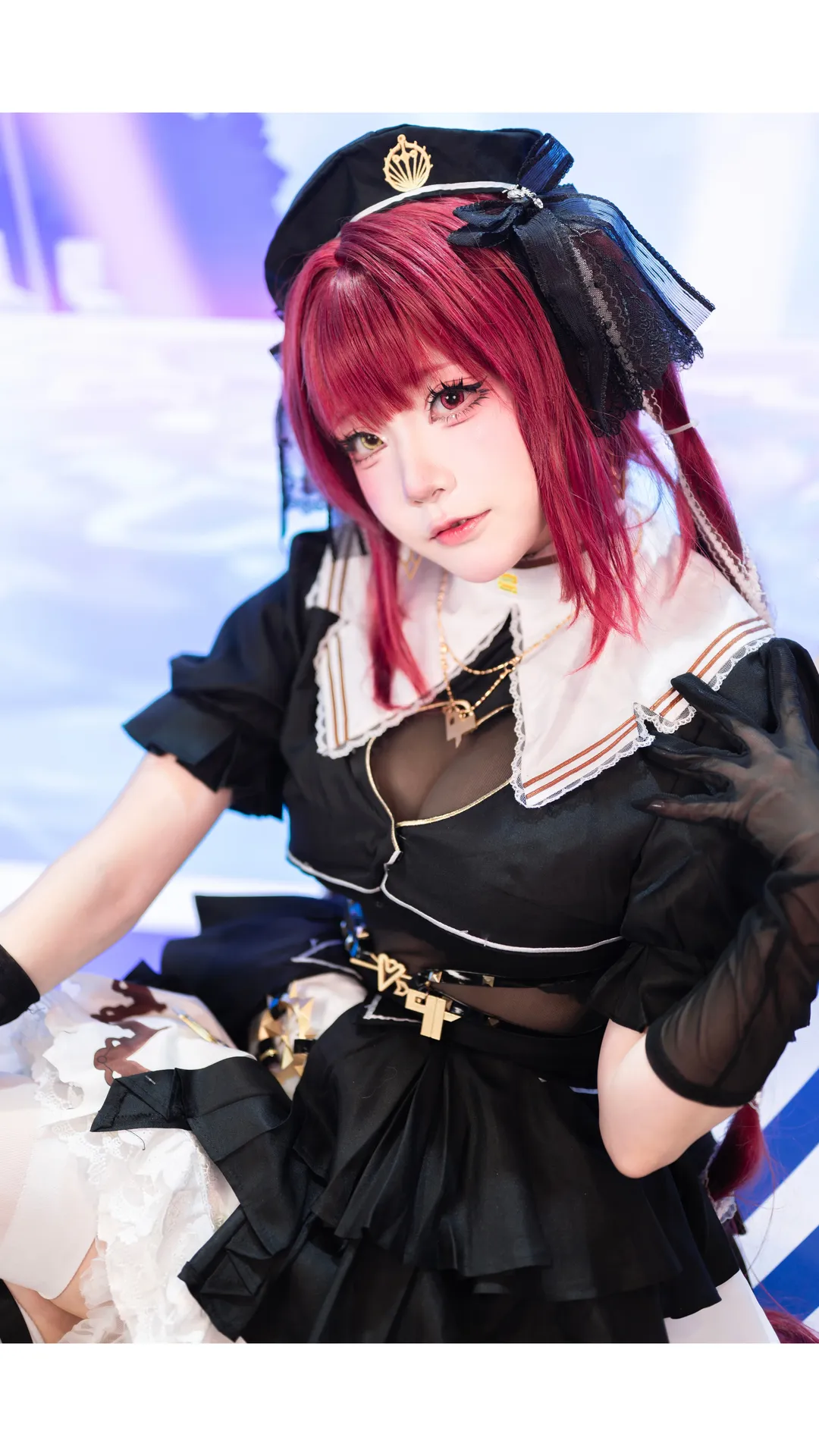 イベント写真, セーラー服コーデ, コスプレ日常, 宝鐘マリン コスプレ, ホロライブ - 1枚目
