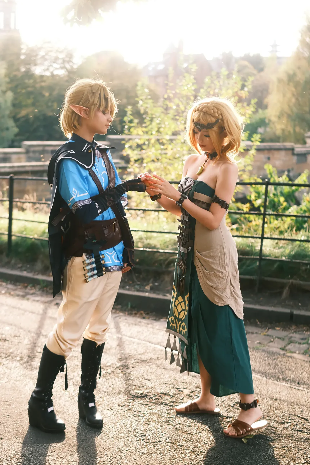 Cosplay正片, 林克cos, 塞尔达传说 王国之泪, 塞尔达cos, 格拉斯哥大墓地 - 第1张